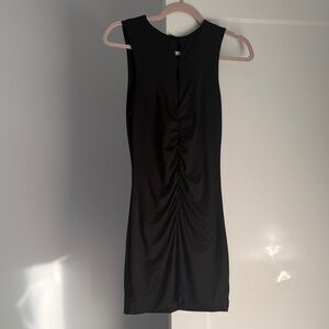 Elegant Black Sleeveless Dress